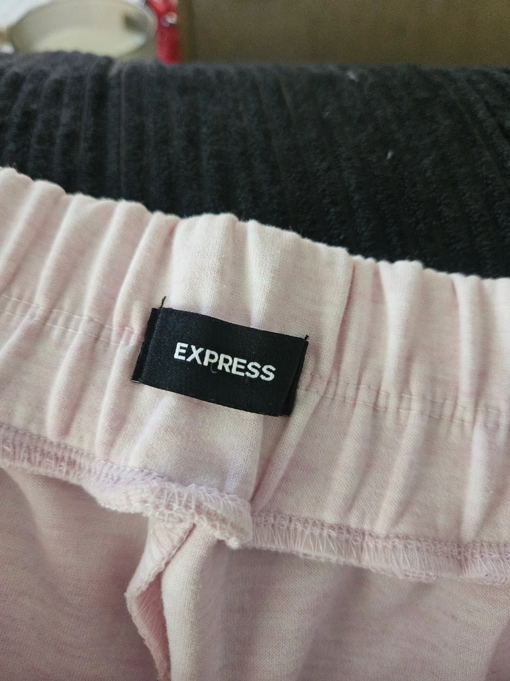Express Light Pink Cargo Jogger Pants